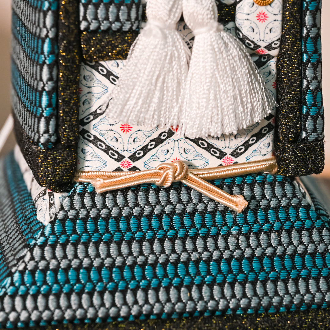 木目込人形【誉鎧】 ＜蒼月-sogetsu-＞　徳永監修　五月人形　