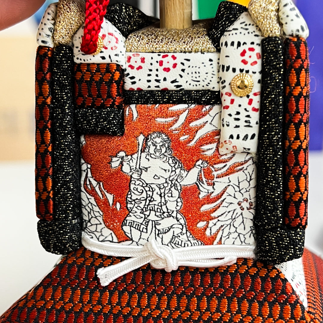 木目込人形【誉鎧】 ＜紅焔 -kouen-＞　徳永監修　五月人形