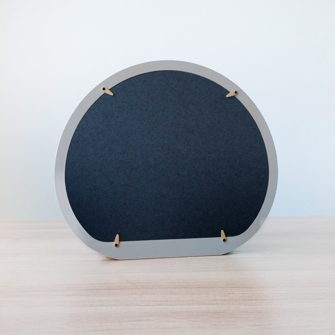 羽子板 縁 - en - グレージュ・アクリルケース　押絵羽子板飾り