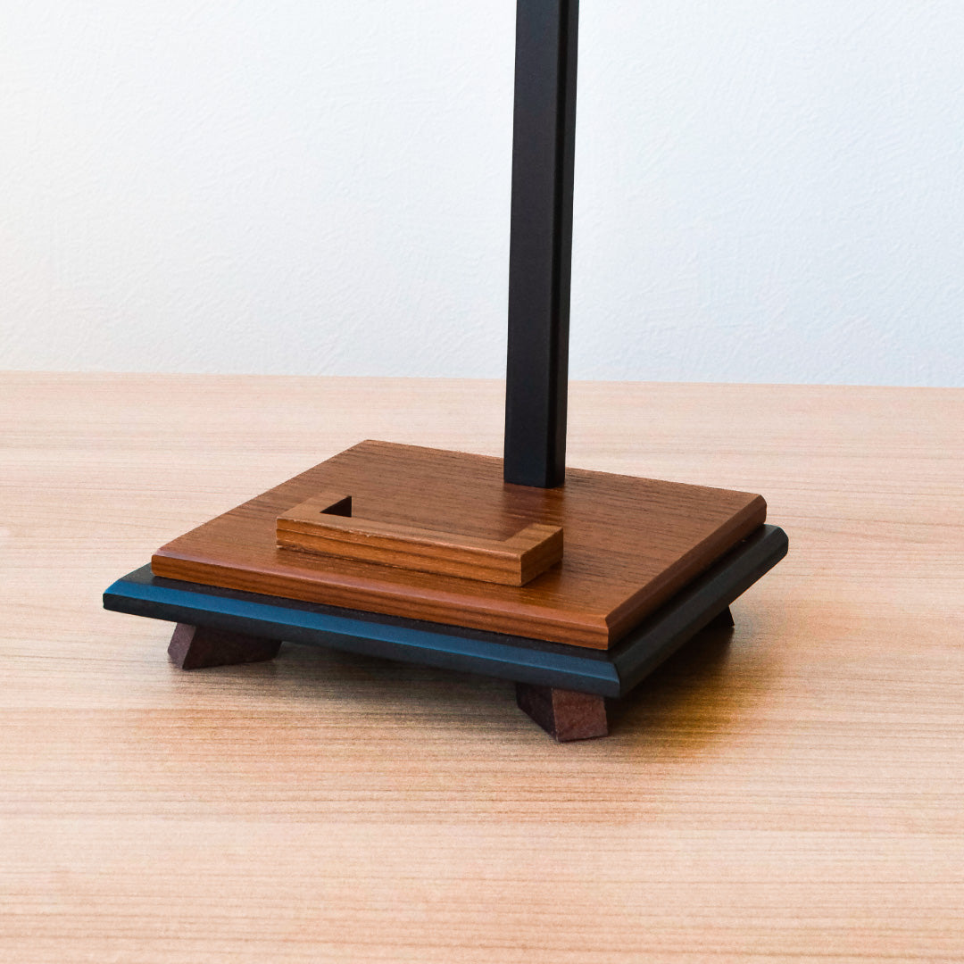 摩耶作 羽子板 13号 久寿玉　【白市松】つまみ細工　衝立飾り　羽子板