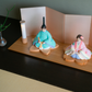 花の宴　桜色屏風とお道具セット　灰原愛の雛人形