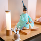 花の宴　桜色屏風とお道具セット　灰原愛の雛人形