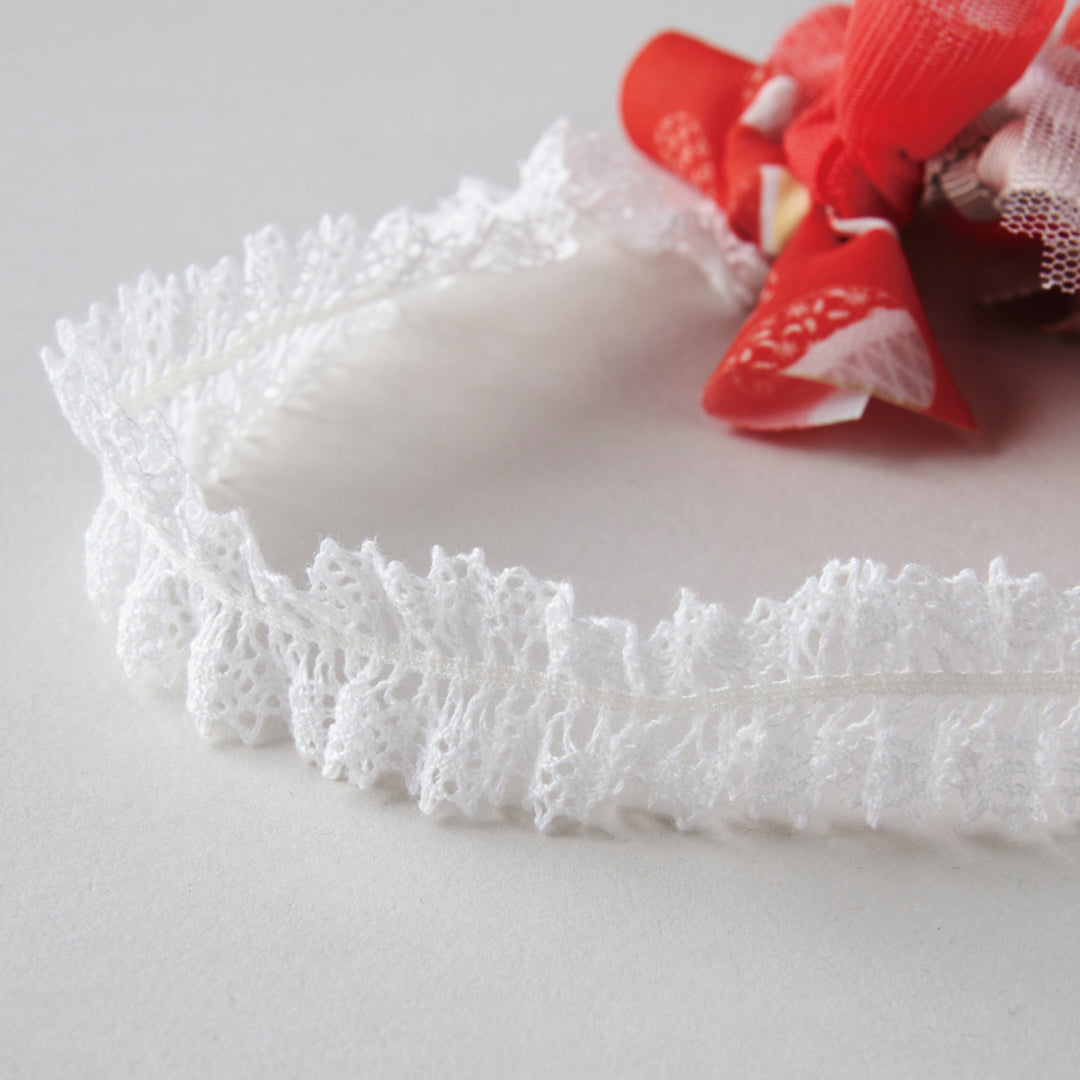 和装リボンカチューム～TEMARI～ レッド