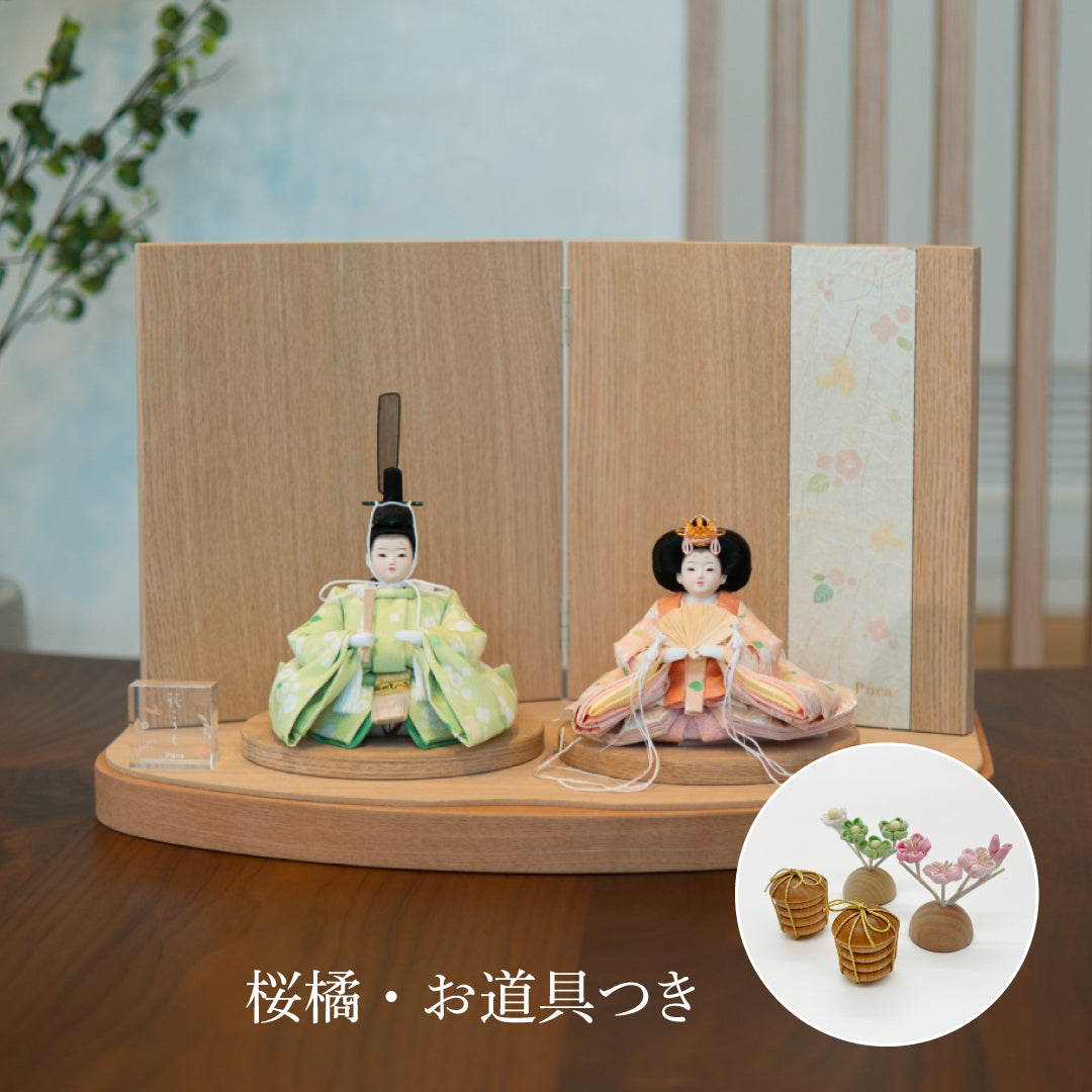 [Limited Quantity] Puca Hanakoromo-Noshime Original Folding Screen Set (Puca costume) 