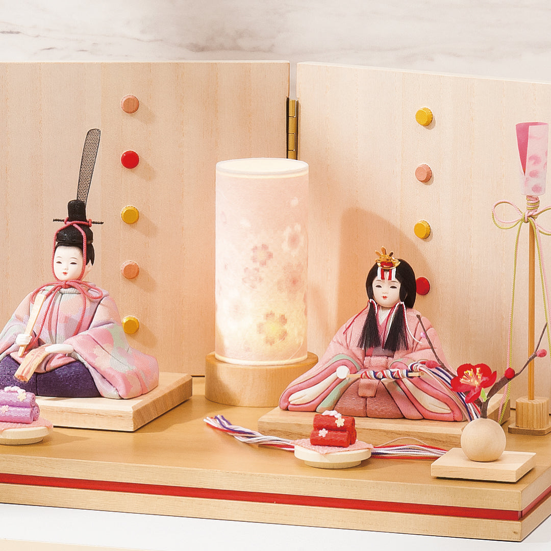 木目込雛人形 ふわり 間口40cm – 晴れと暮らす