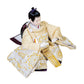 KIMONO Hina Dolls 1. Pop Stripe Prince and Princess Decoration Canvas Hina Dolls 