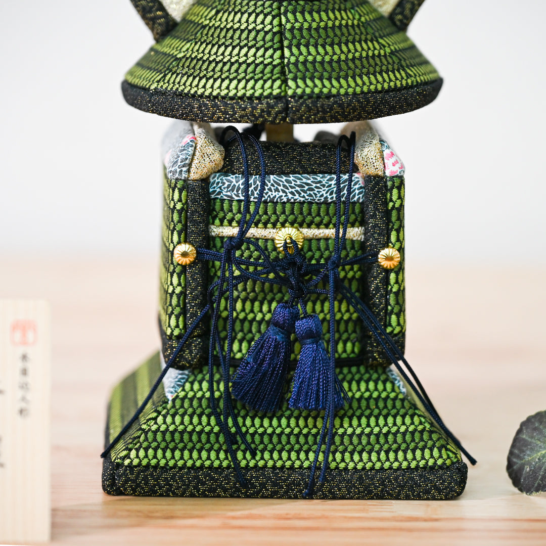 木目込人形【誉鎧】 ＜翠護 -suigo-＞　徳永監修　五月人形