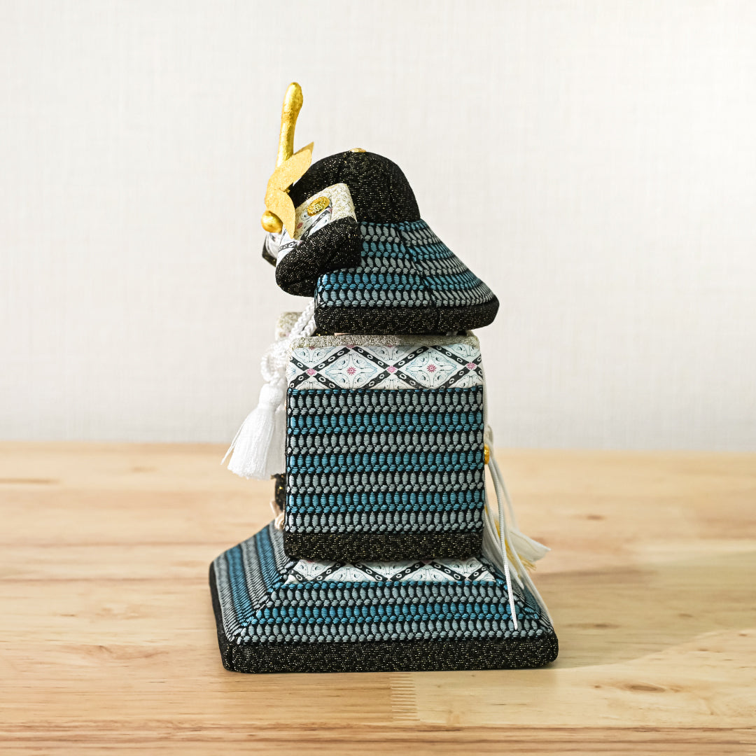 木目込人形【誉鎧】 ＜蒼翔 -soushou-＞　徳永監修　五月人形