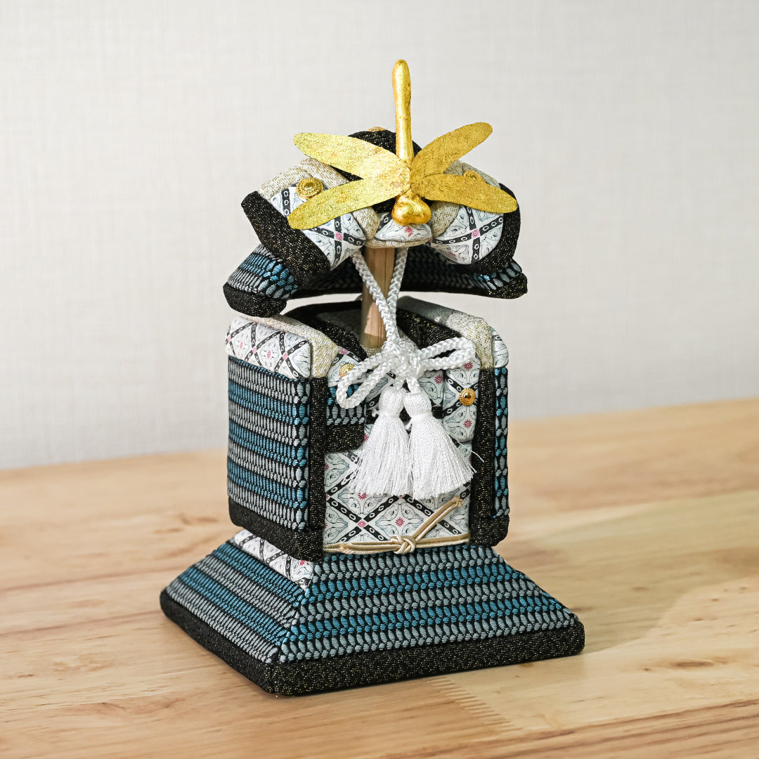 木目込人形【誉鎧】 ＜蒼翔 -soushou-＞　徳永監修　五月人形