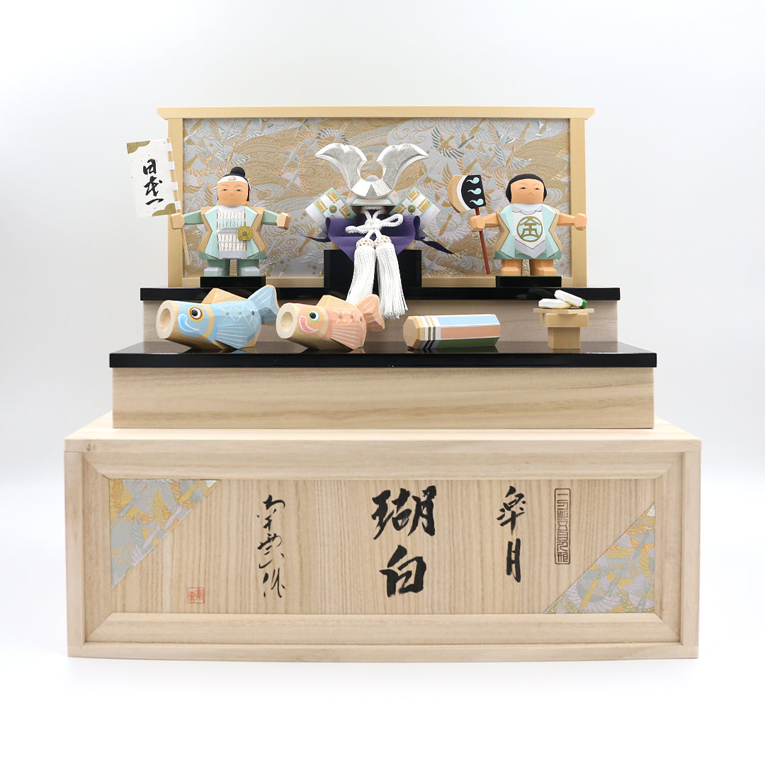 May Doll Iyo Ittobori [by Nagumo] Three-tiered decoration Amber