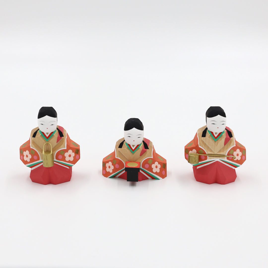 Hina dolls Iyo Ittobori [by Nagumo] Ten Sakura Hina dolls