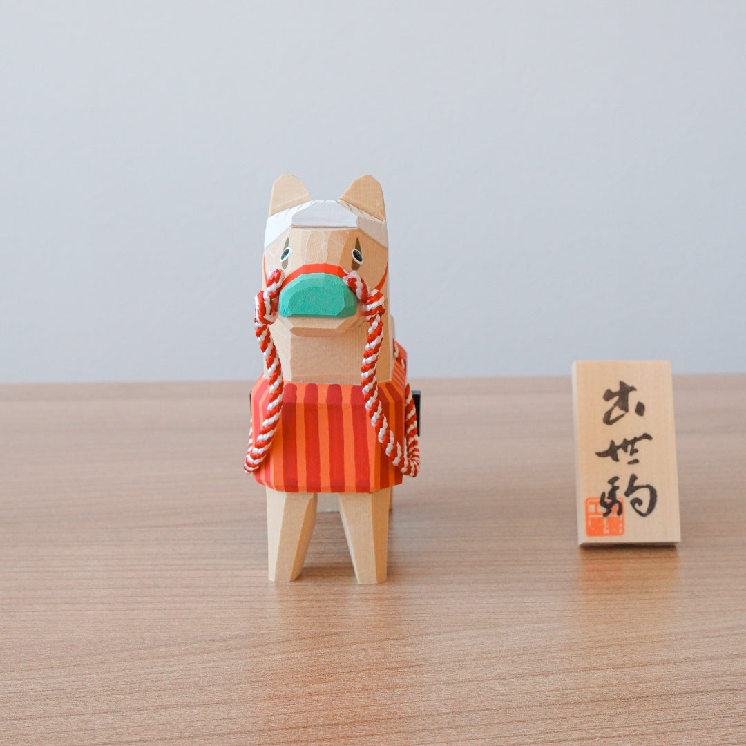 一刀彫 出世駒 木彫り 南雲 馬 – 晴れと暮らす