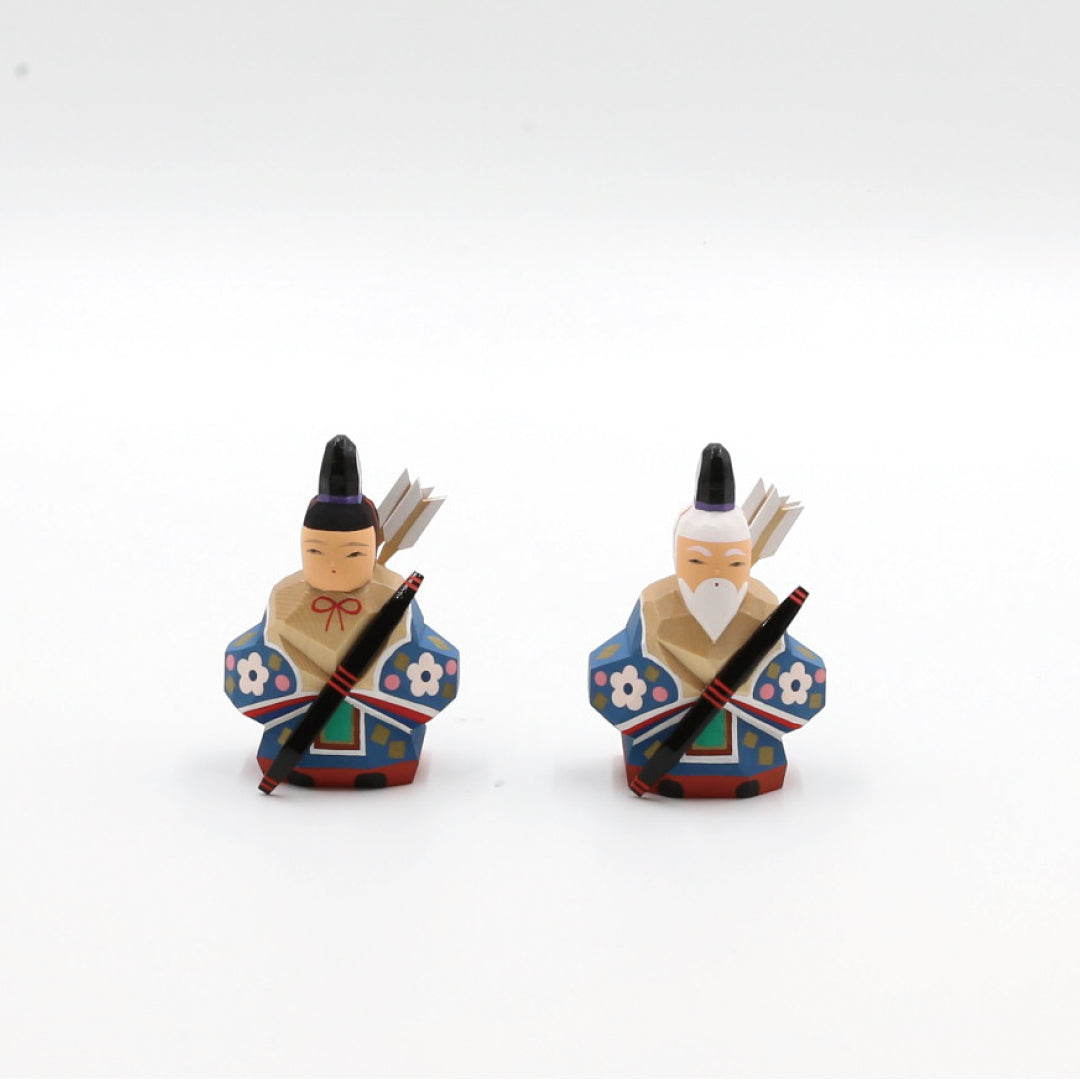 雛人形　伊予一刀彫り さくら雛　五段  十五人飾り【南雲作】