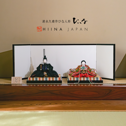 親王平飾り　次郎左衛門雛　清水久遊　正絹　創作古典人形