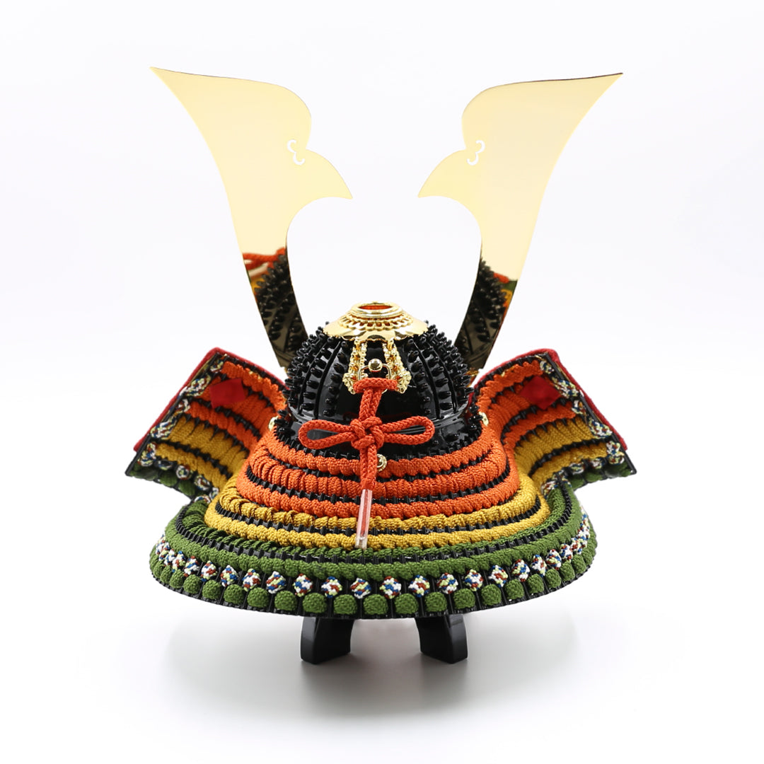 別所 実正 | 5号 柏葉兜 オリジナルスチールフレーム台 – 晴れと暮らす