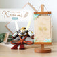 [toumei] Gold foil chopstick rest, wooden box, 5 pieces, Masuki Resin