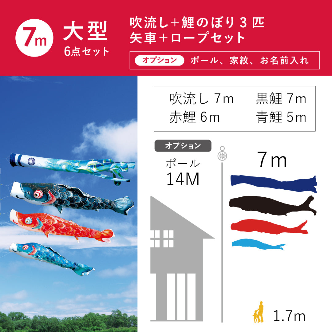 薫風の舞い【風舞い】６点大型セット