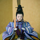 KIMONO Hina Dolls 1. Pop Stripe Prince and Princess Decoration Canvas Hina Dolls 
