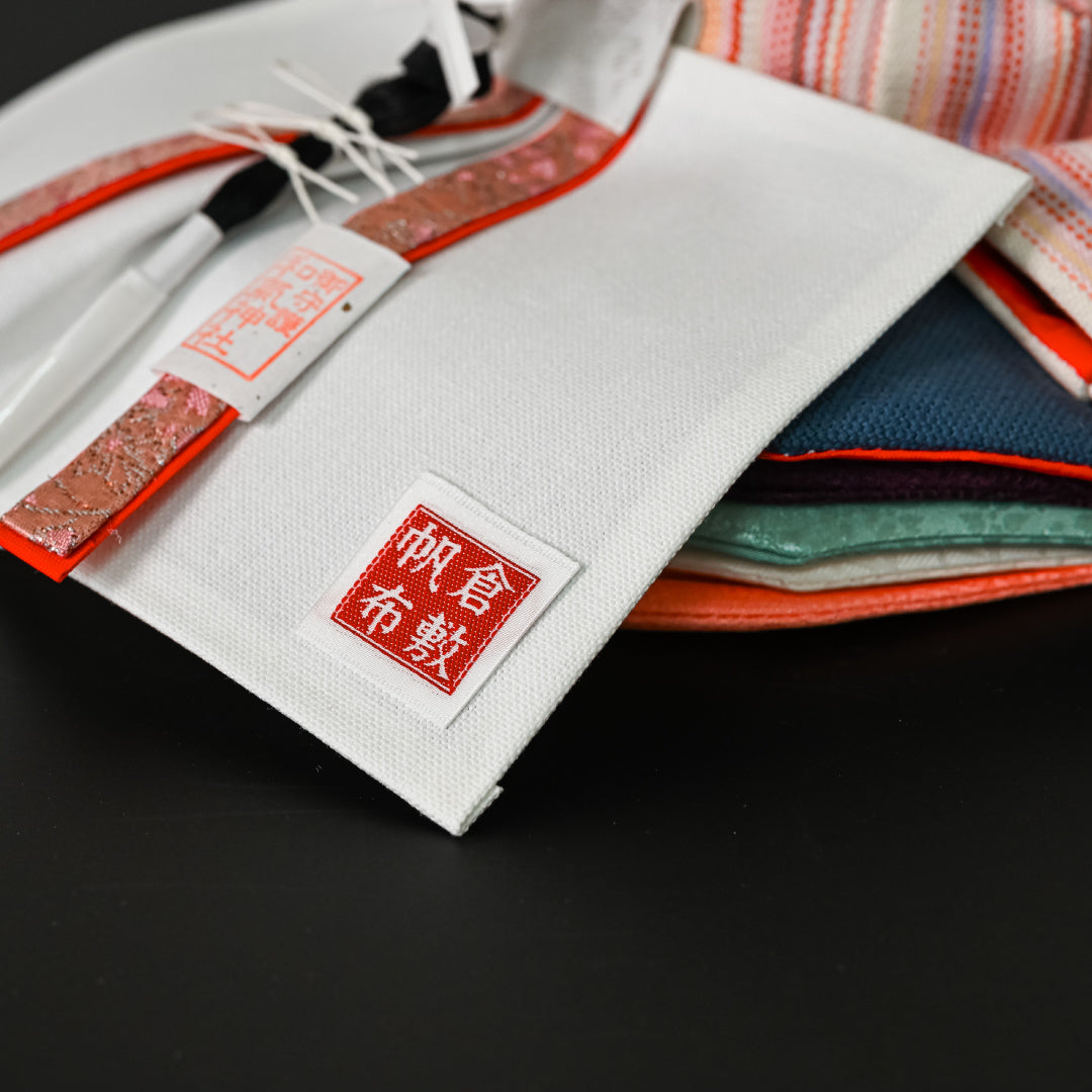 KIMONO Hina Dolls 4. Smokey Grace Prince and Princess Decoration Canvas Hina Dolls 