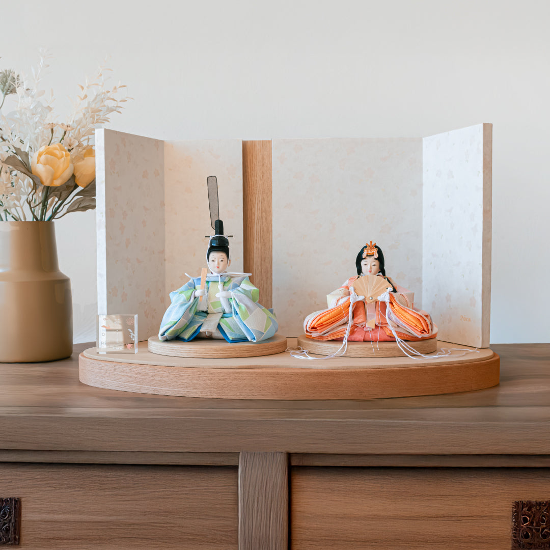 【Puca】花ころも　琥珀-こはく- 三曲屏風　プーカの衣装着【数量限定】