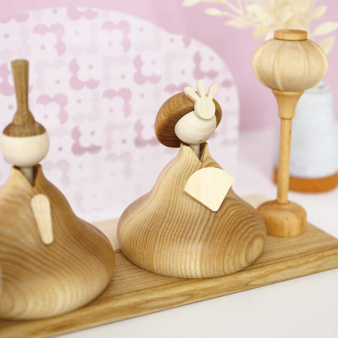 [toumei] Gold foil chopstick rest, wooden box, 5 pieces, Masuki Resin