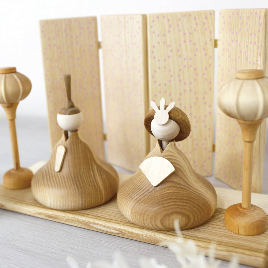 [toumei] Gold foil chopstick rest, wooden box, 5 pieces, Masuki Resin