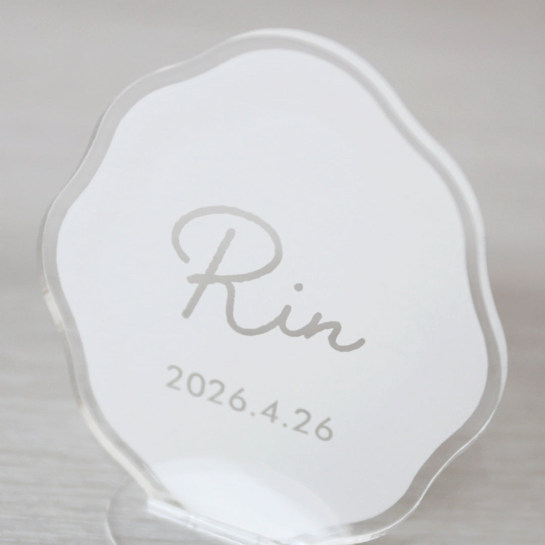 [toumei] Gold foil chopstick rest, wooden box, 5 pieces, Masuki Resin