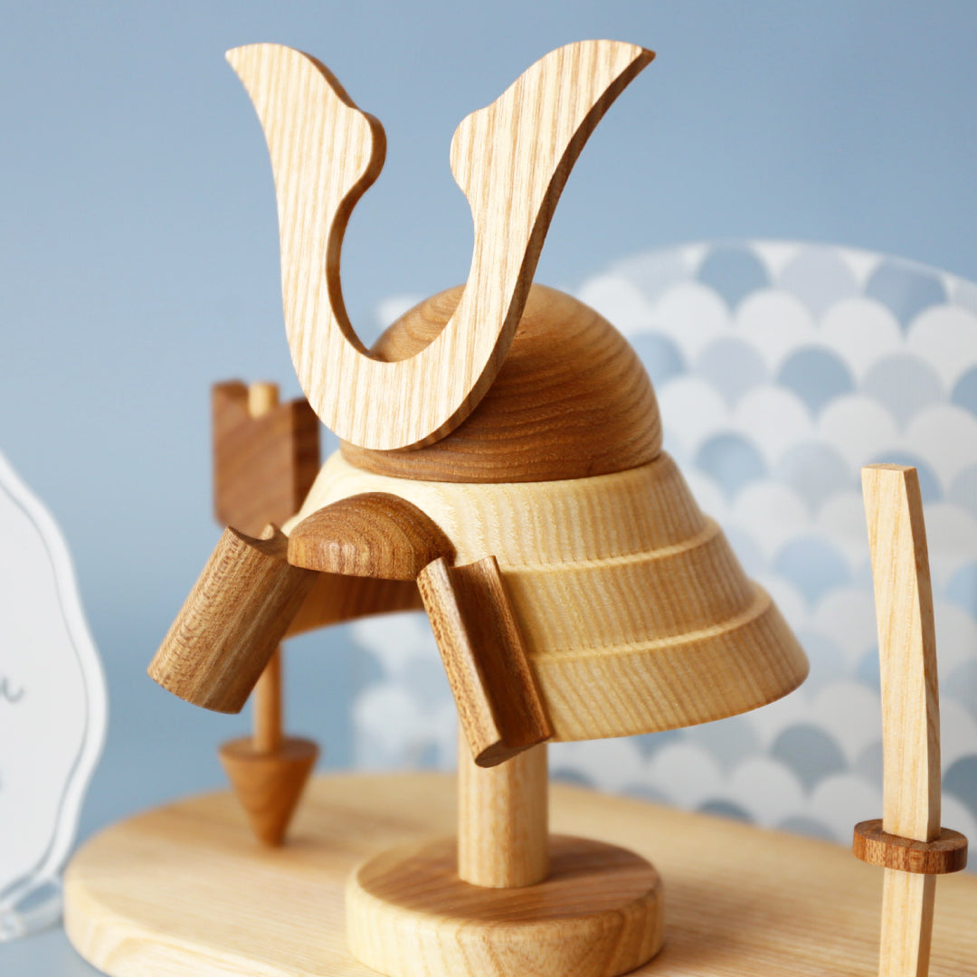 KOTOHA 木製五月人形《アクリル屏風セット》 ｜ 徳永こいのぼり公式