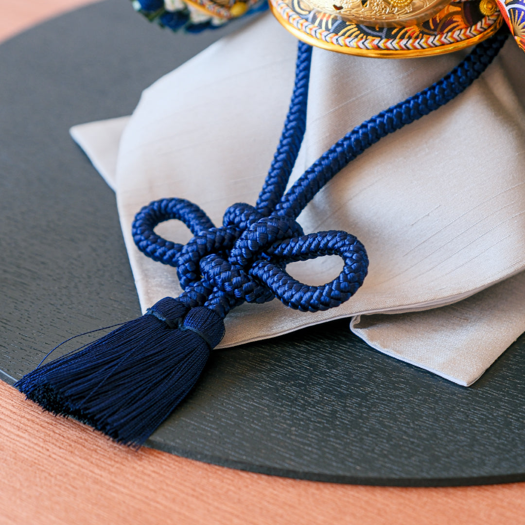 京錦兜セット】献上手染友禅之兜飾り 京錦【卓上こいのぼり京錦セット