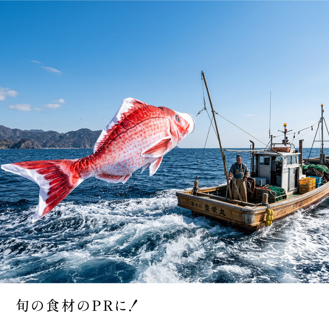 1.5ｍ　マダイのぼり　のぼり水族館