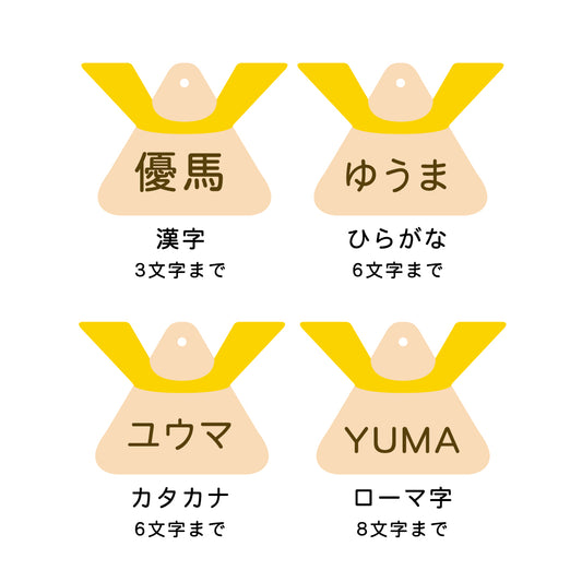 ≪晴暮限定≫【OPTION】ネームプレート　ベビースタンド用