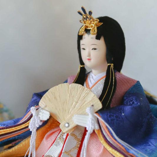 季色  よる（夏）-ときいろ- 親王飾り　雛人形