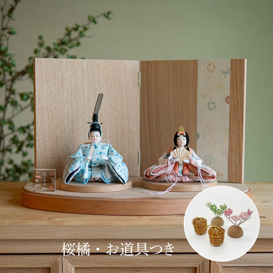 [Limited Quantity] Puca Hanakoromo-Noshime Original Folding Screen Set (Puca costume) 