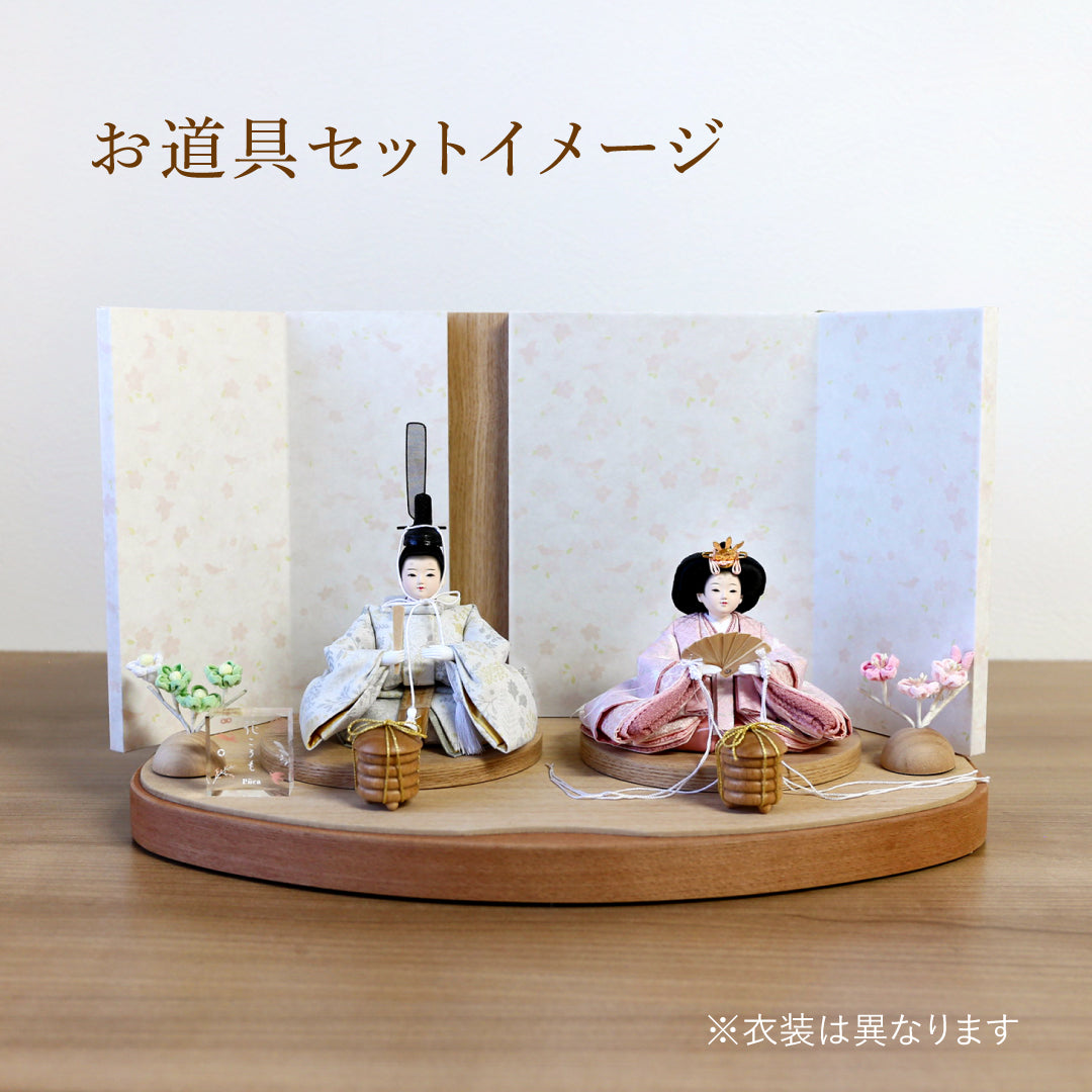 [Limited Quantity] Puca Hanakoromo-Noshime Original Folding Screen Set (Puca costume) 