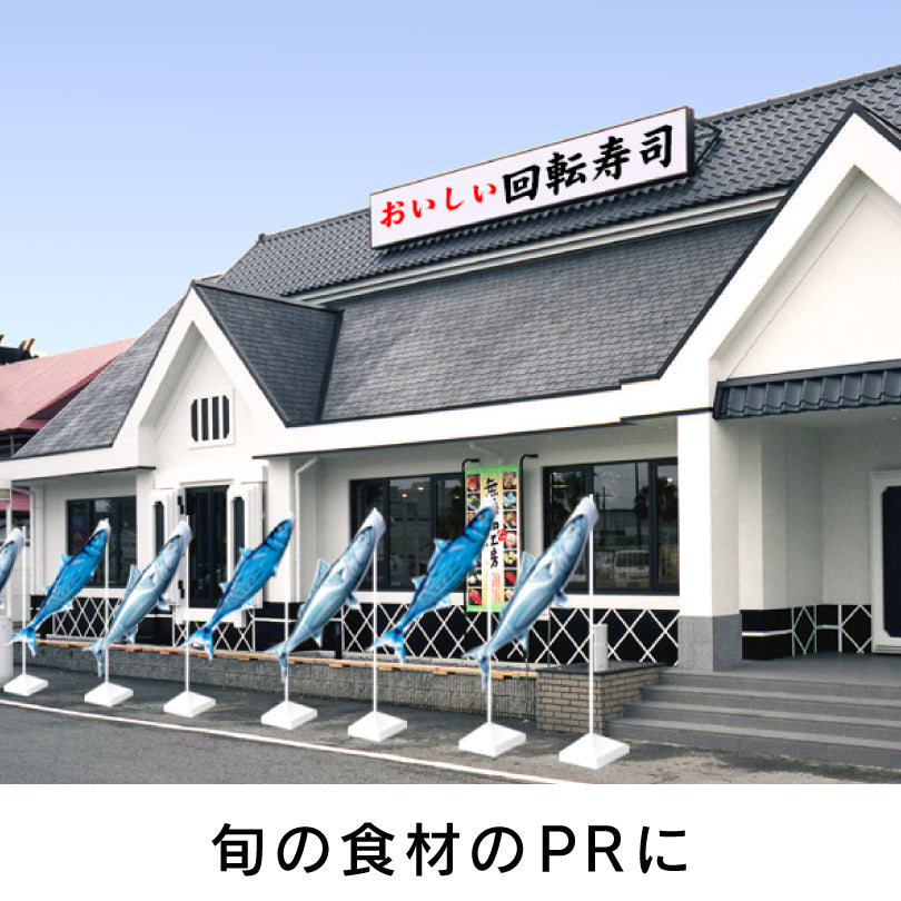 あゆのぼり　のぼり水族館