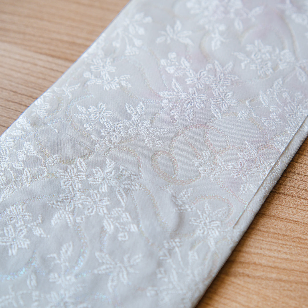 押絵名前旗＜雪花＞ 特小・小　刺繍仕立て