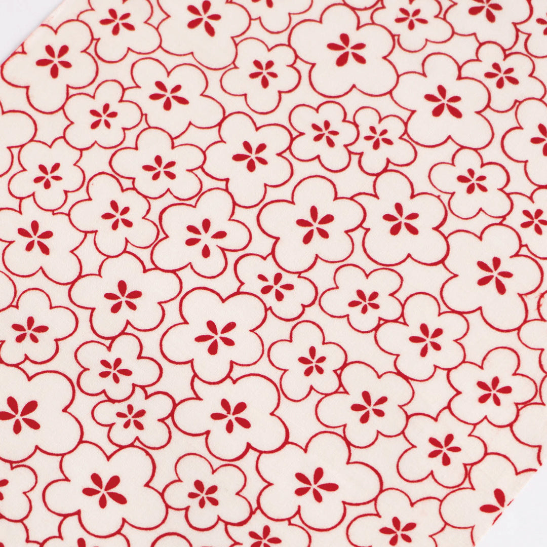 やさしい布のご祝儀袋　梅花紋