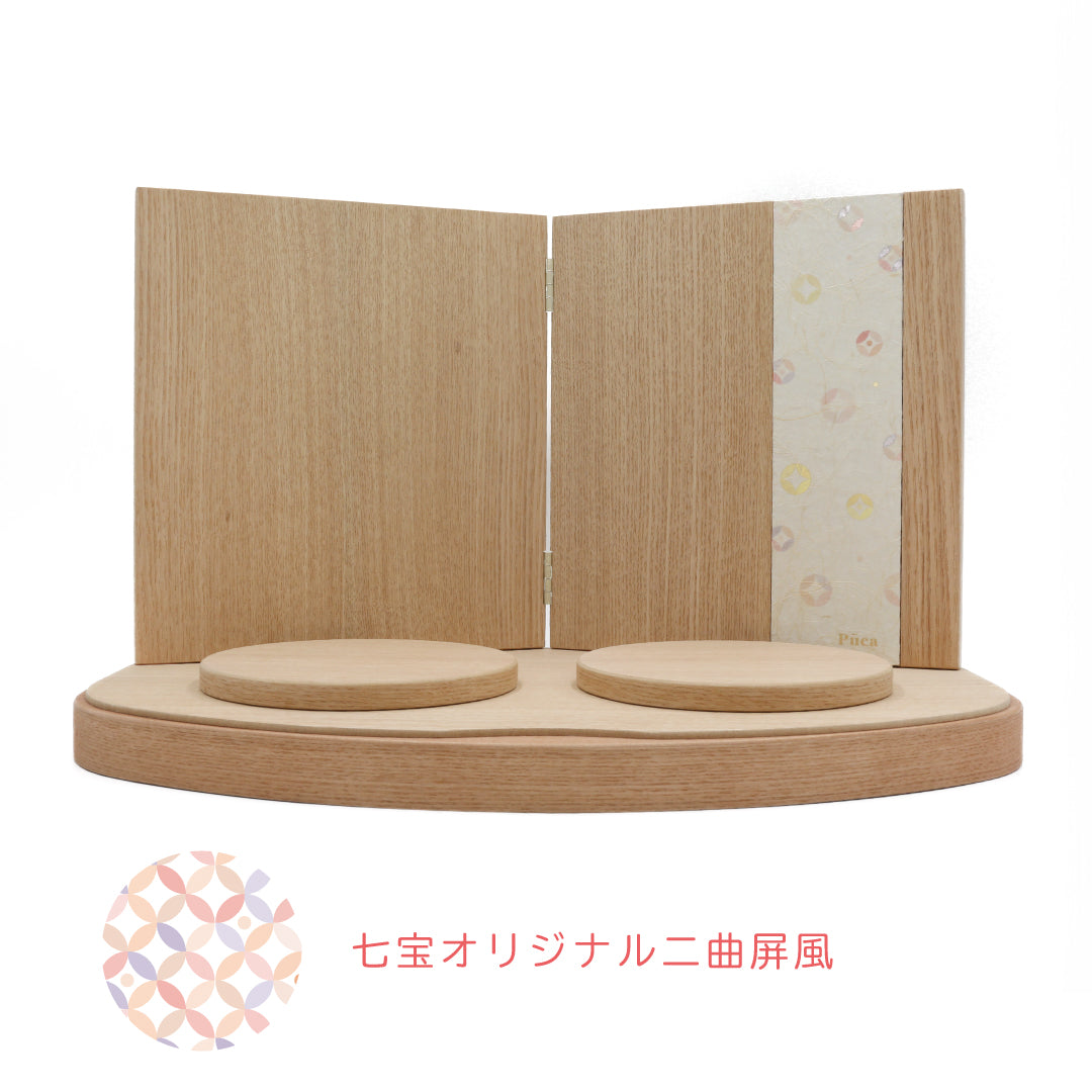 [Limited Quantity] Puca Hanakoromo-Noshime Original Folding Screen Set (Puca costume) 