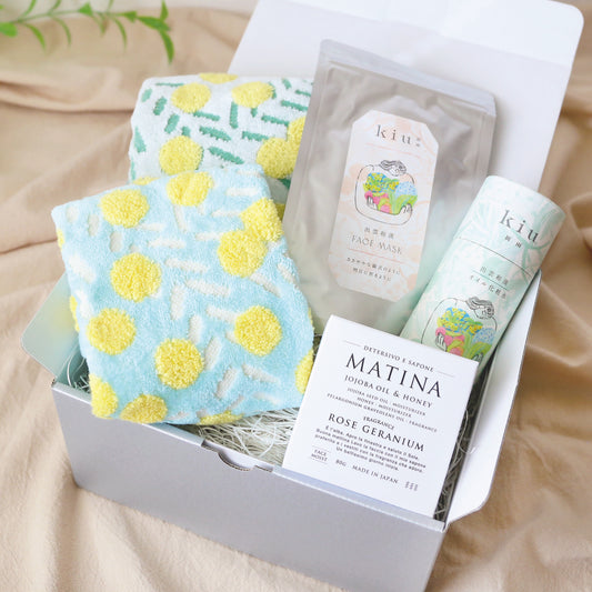 Soap &amp; Hand Towel Original Set mimosa 