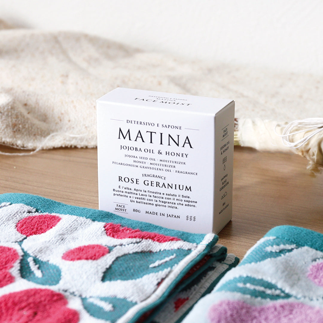 ソープ＆ ハンドタオル オリジナルセット tsubaki ｜ 徳永