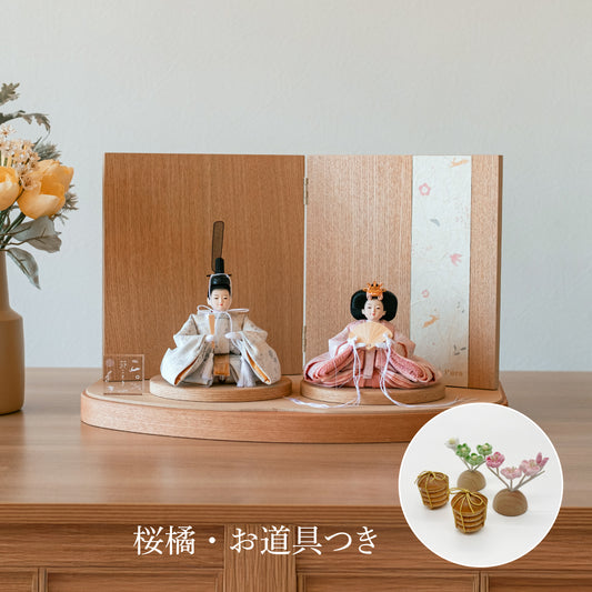 【Puca】花ころも うさぎ 二曲屏風 プーカの衣装着【数量限定】