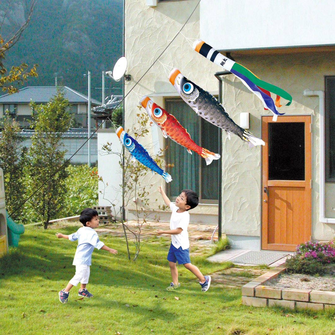 古典鯉幟【夢はるか】６点にわデコセット