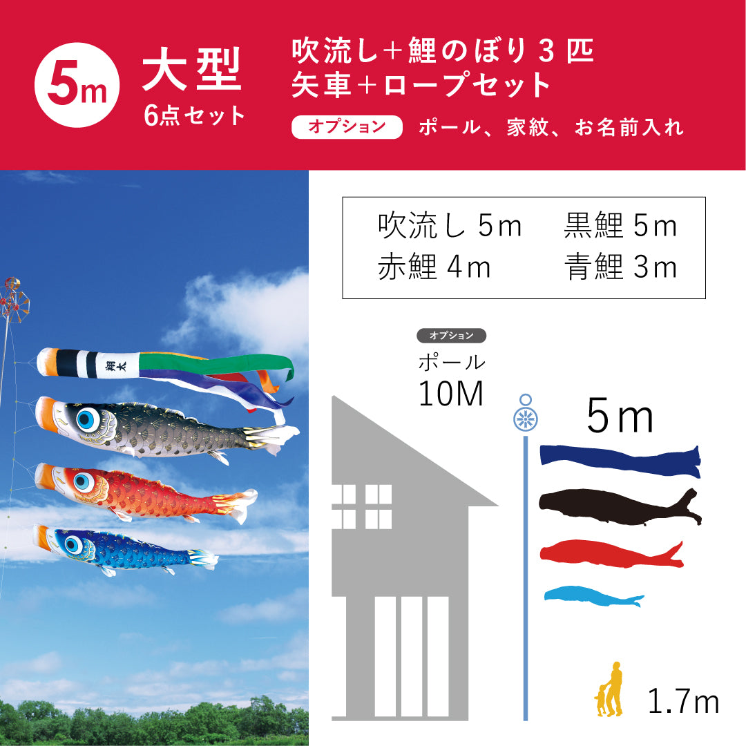 Gold-colored Crescent Moon Carp [Gou] 6-piece large set – 晴れと暮らす