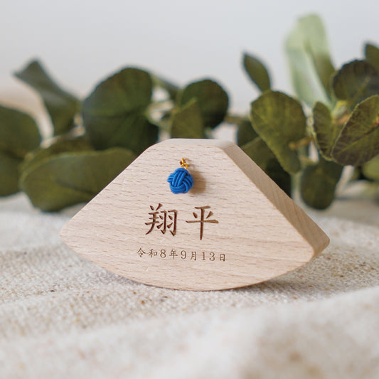 [Puca] Name tag Monaka plum acrylic